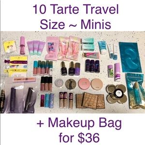 10 Tarte Minis & Bag  *New Items - See List*